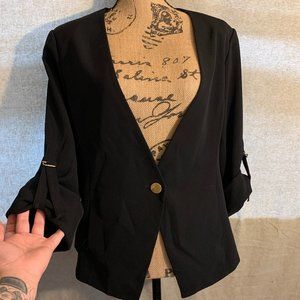 Vintage Calvin Klein Blazer Gold Accents
